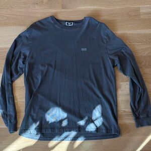 Kith Men's Charcoal Long Sleeve Tee